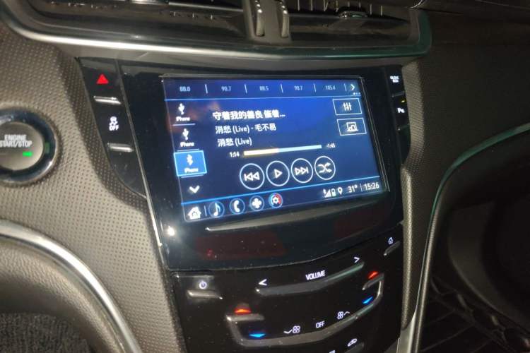 Used Cadillac XTS 2018 28T Elite Edition Audio And AC Panel
