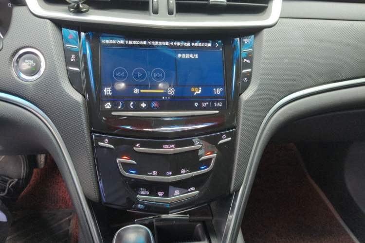 Used Cadillac XTS 2018 28T Tech Edition Audio And AC Panel