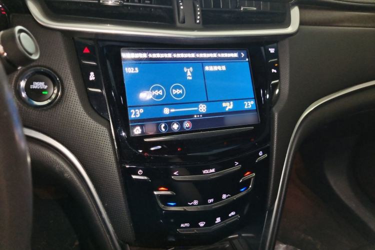 Used Cadillac XTS 2018 28T Elite Edition Audio And AC Panel