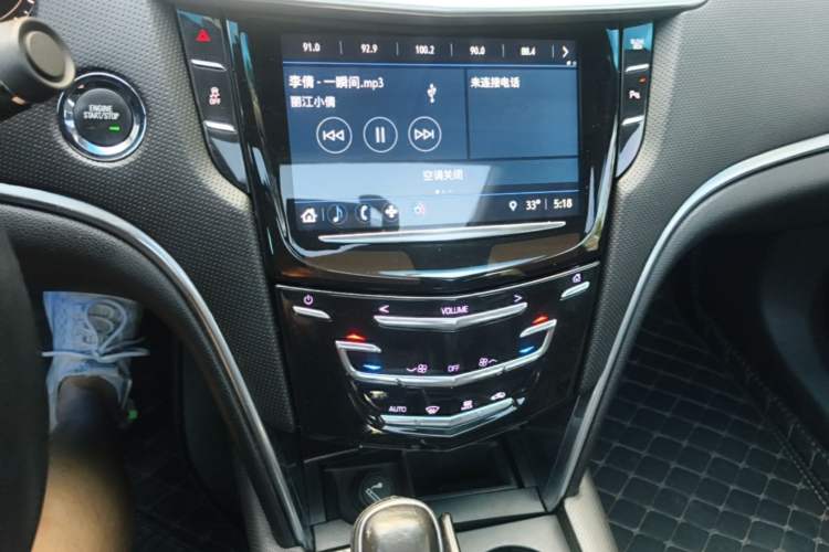Used Cadillac XTS 2018 28T Elite Edition Audio And AC Panel