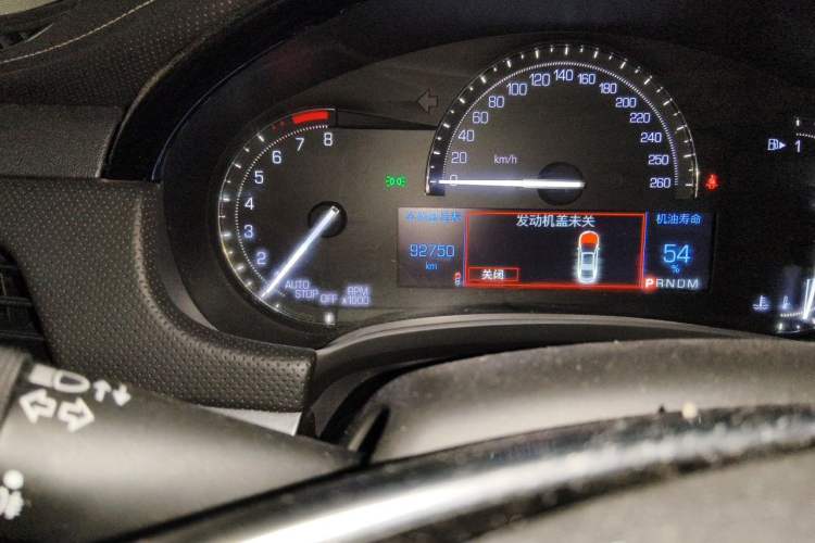 Used Cadillac XTS 2018 28T Tech Edition Odometer Close Up