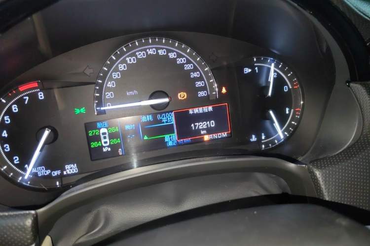 Used Cadillac XTS 2018 28T Elite Edition Odometer Close Up