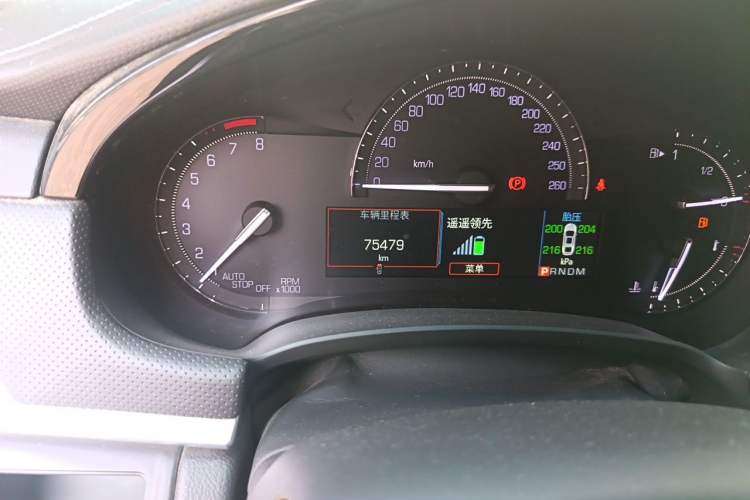 Used Cadillac XTS 2018 28T Tech Edition Odometer Close Up