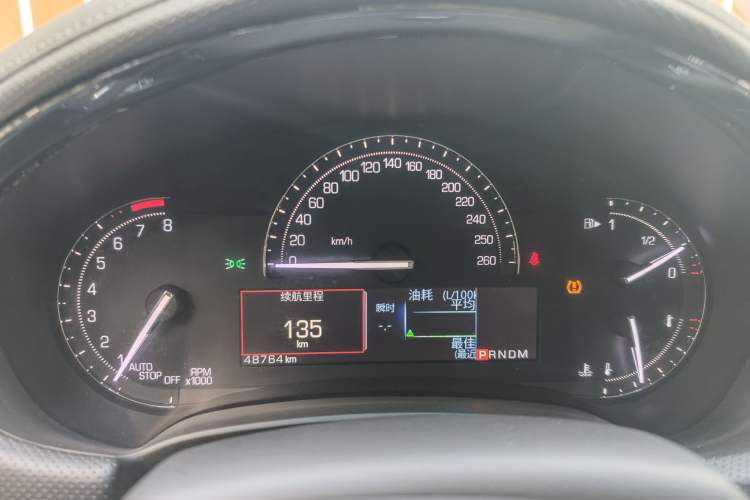 Used Cadillac XTS 2018 28T Tech Edition Odometer Close Up
