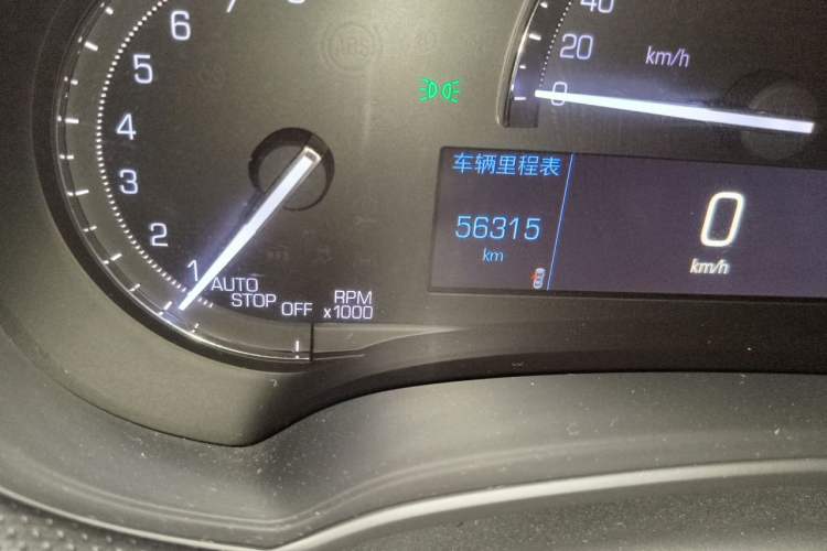 Used Cadillac XTS 2018 28T Elite Edition Odometer Close Up