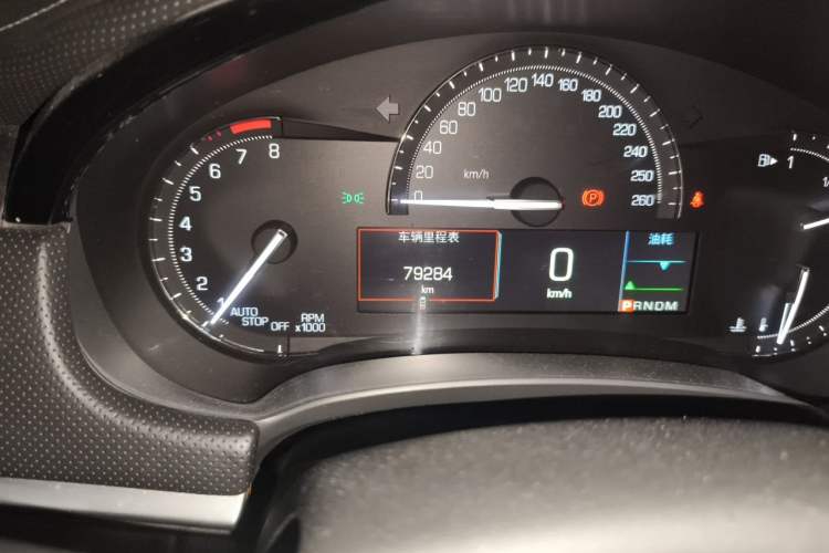 Used Cadillac XTS 2018 28T Elite Edition Odometer Close Up