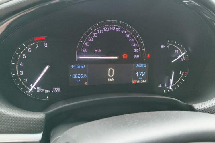 Used Cadillac XTS 2018 28T Elite Edition Odometer Close Up