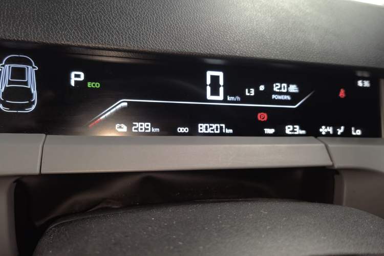 Used Cao 60 2024 - Travel Edition Odometer Close Up