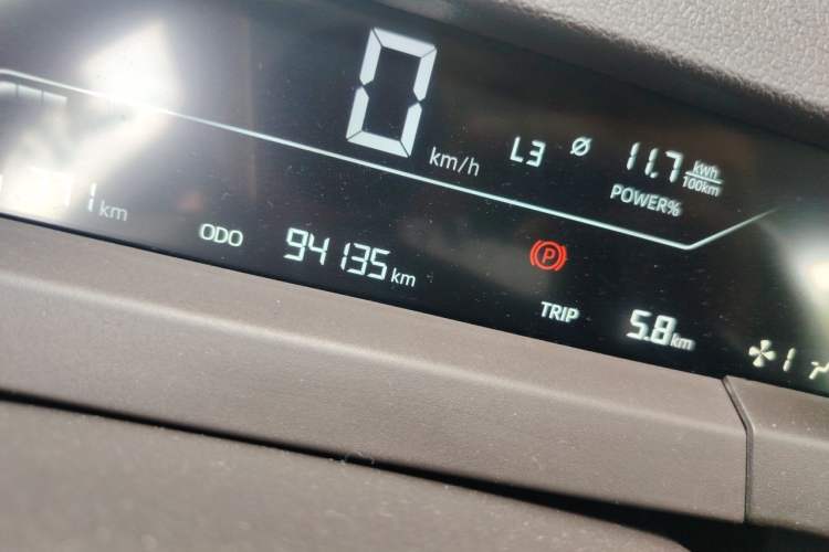 Used Cao 60 2024 - Travel Edition Odometer Close Up