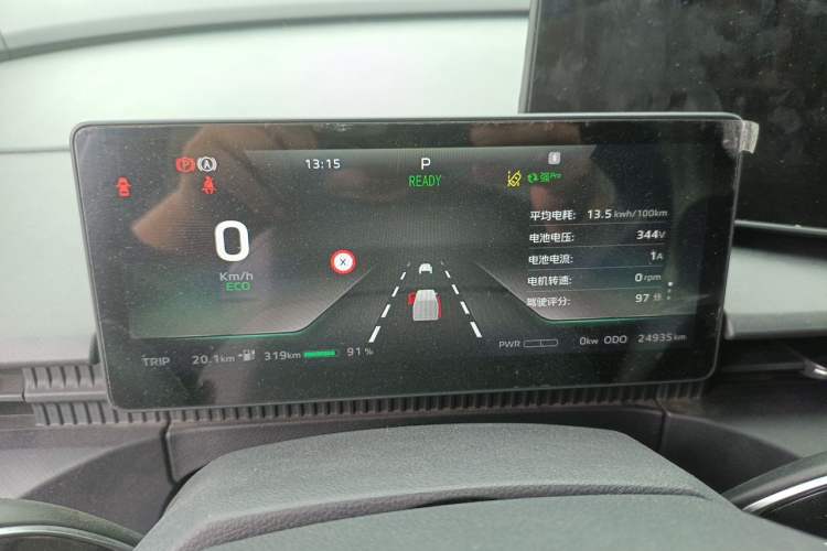 Used CAVAN Le Fu 2025 Lofu PLUS Comfort Edition L-Style Blind Windows Aiyike 50.23 kWh Instrument Cluster