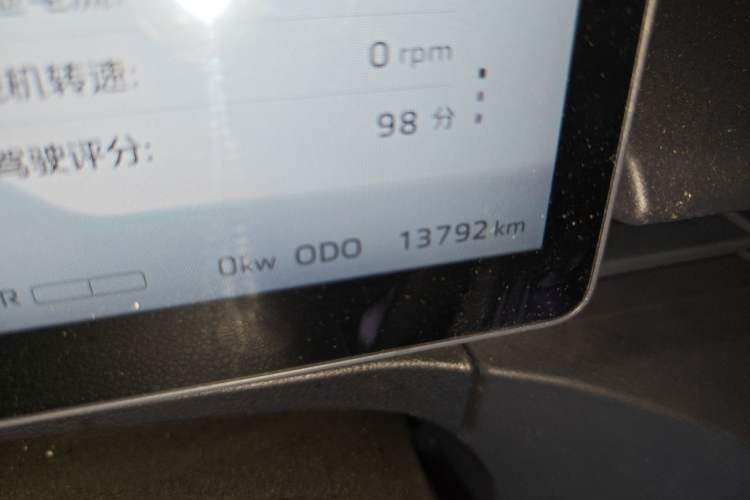 Used CAVAN Le Fu 2025 Lefu PLUS Comfort Edition Ford Version with Clear Windows Aiyike 50.23 kWh Odometer Close Up