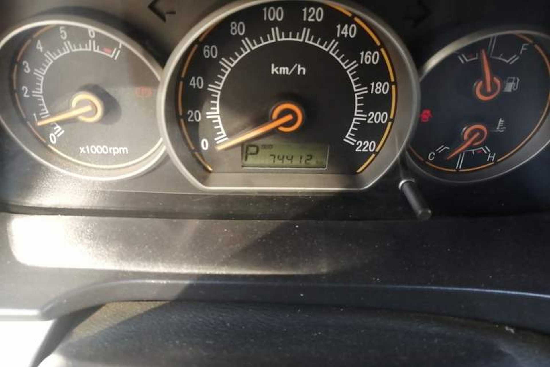 Used CHANGAN Alsvin 2009 Sedan 1.5L Automatic Luxury Model Odometer Close Up