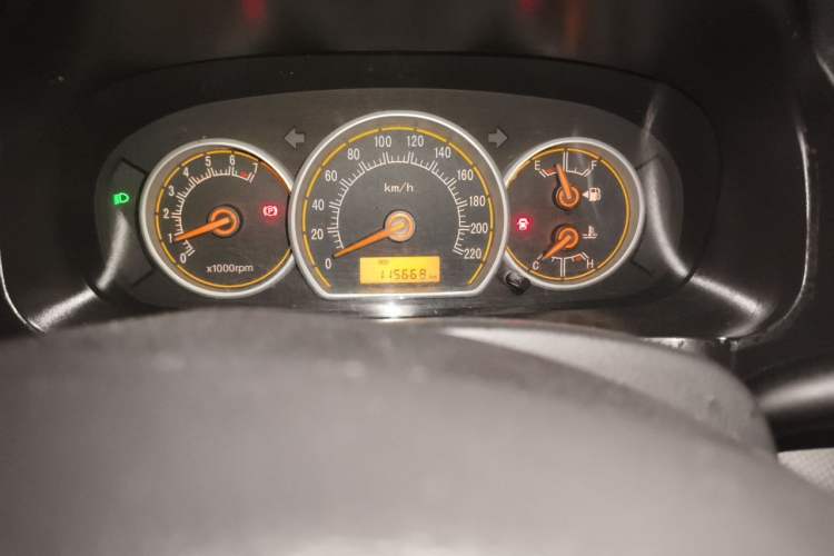 Used CHANGAN Alsvin 2009 Sedan 1.5L Manual Standard Model Odometer Close Up