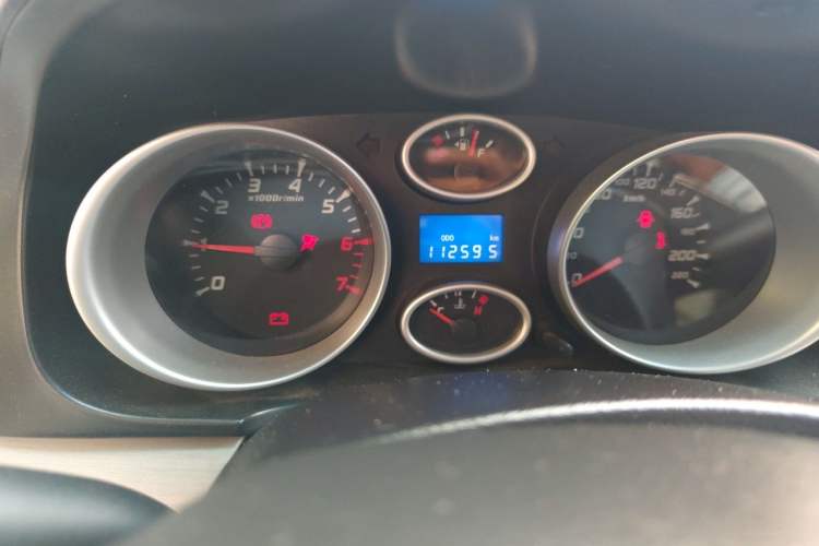 Used CHANGAN Alsvin 2010 Sedan 1.5L Manual Sport Edition Odometer Close Up