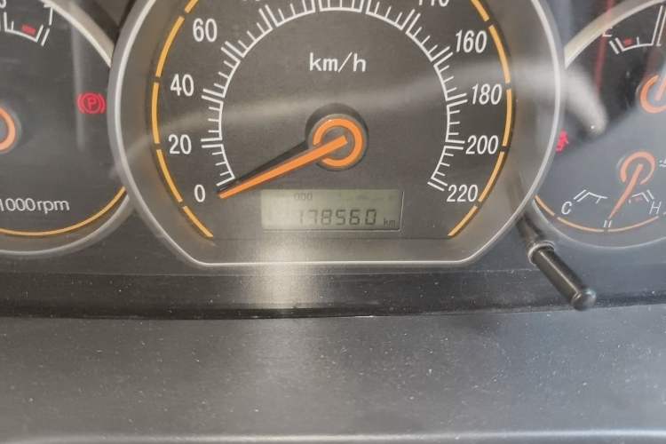 Used CHANGAN Alsvin 2010 Sedan 1.5L Manual Sport Edition Odometer Close Up