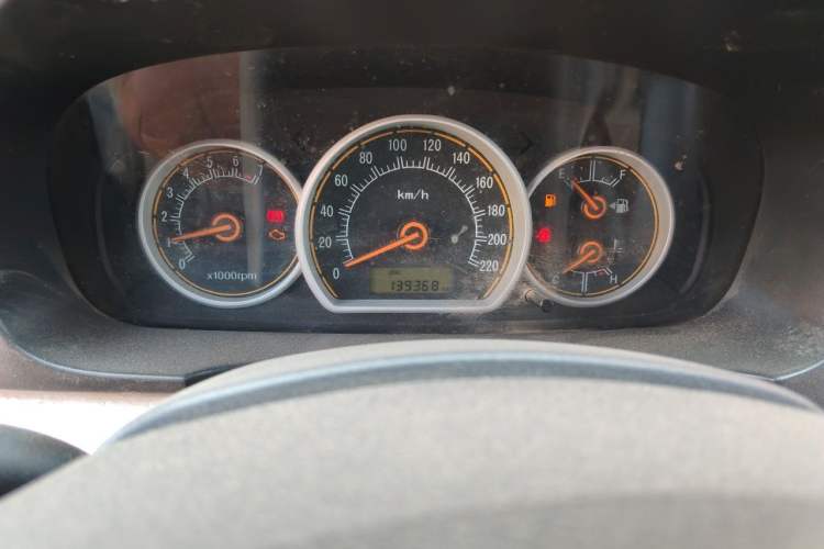 Used CHANGAN Alsvin 2012 Sedan 1.5L Manual Luxury Model Odometer Close Up