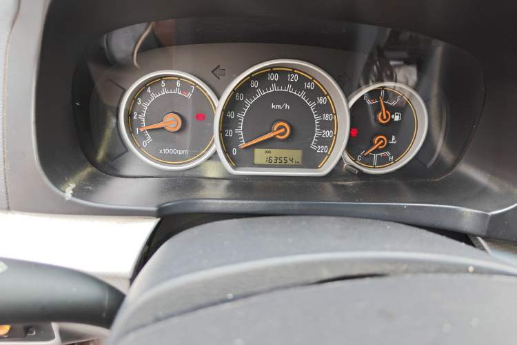 Used CHANGAN Alsvin 2012 Sedan 1.5L Manual Comfort Model Odometer Close Up