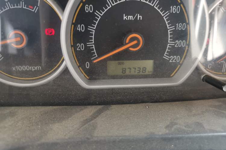 Used CHANGAN Alsvin 2012 Sedan 1.5L Manual Luxury Model Odometer Close Up