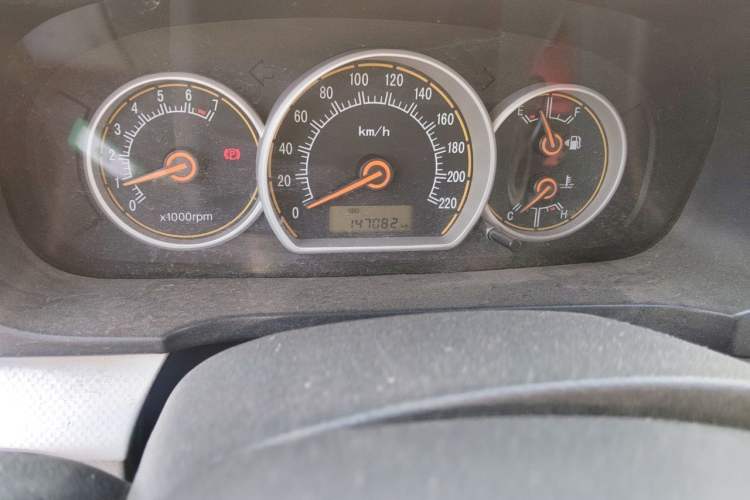 Used CHANGAN Alsvin 2012 Sedan 1.5L Manual Comfort Model Odometer Close Up