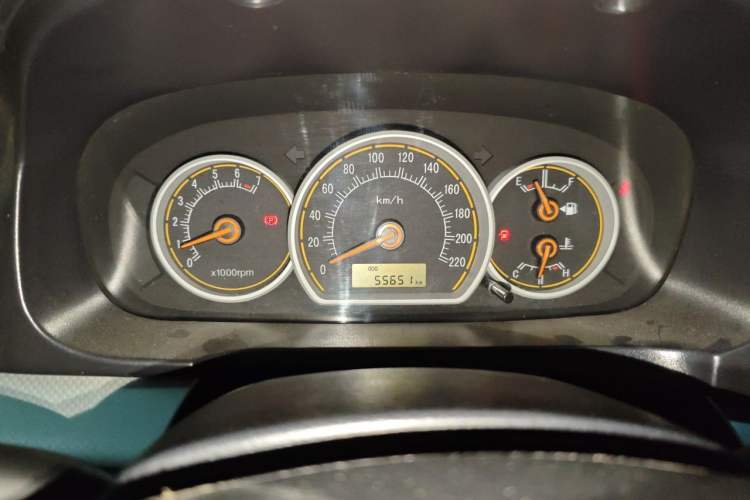 Used CHANGAN Alsvin 2012 Sedan 1.5L Manual Luxury Model Odometer Close Up