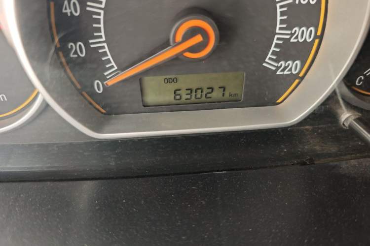 Used CHANGAN Alsvin 2012 Sedan 1.5L Manual Luxury Model Odometer Close Up