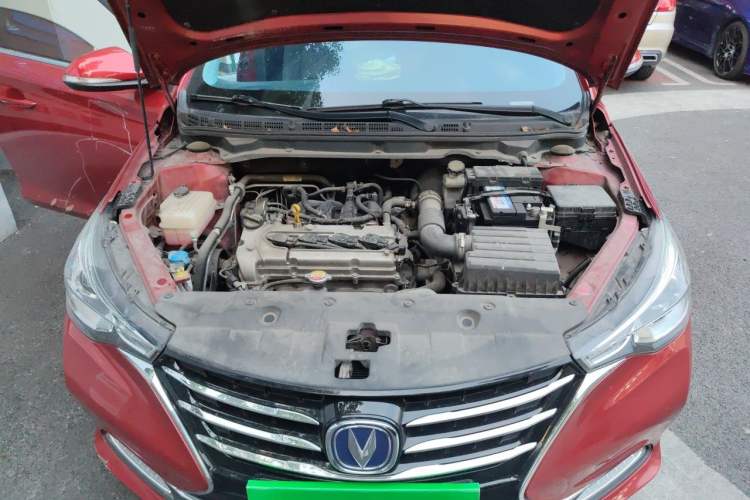 Used CHANGAN Alsvin 2018 1.5L DCT Luxury Model China V Standard Engine Bay
