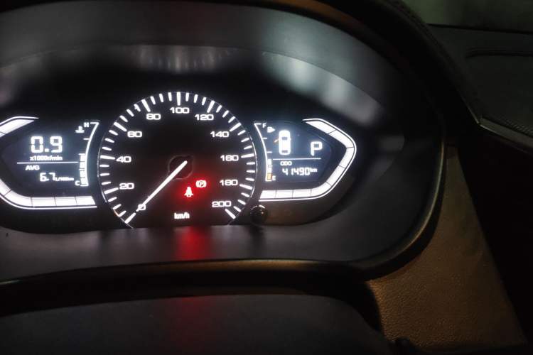 Used CHANGAN Alsvin 2018 1.5L DCT Comfort Version China V Standard Odometer Close Up