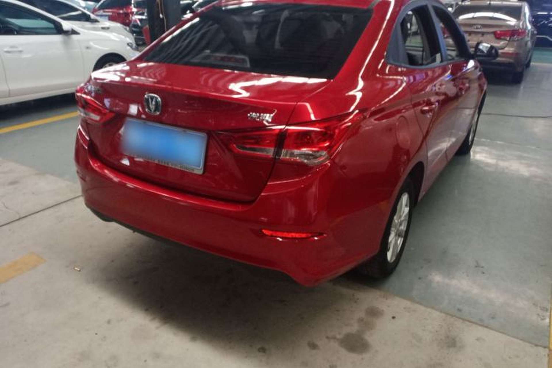 Used CHANGAN Alsvin 2018 1.4L Manual Comfort Model China V Standard Rear Right 45 Deg