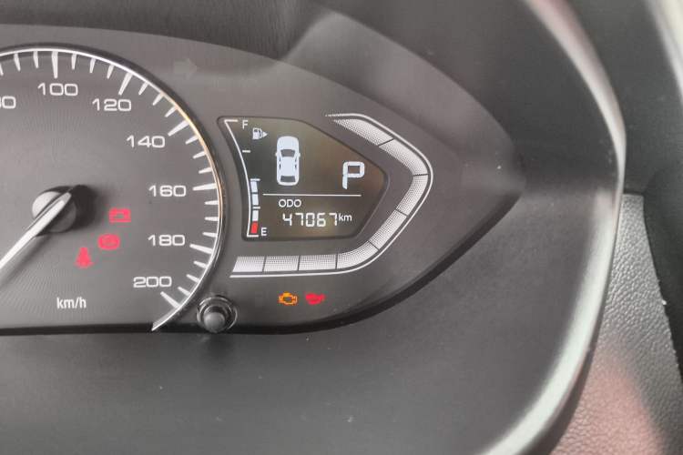 Used CHANGAN Alsvin 2018 1.5L DCT Prestige Model China V Standard Odometer Close Up