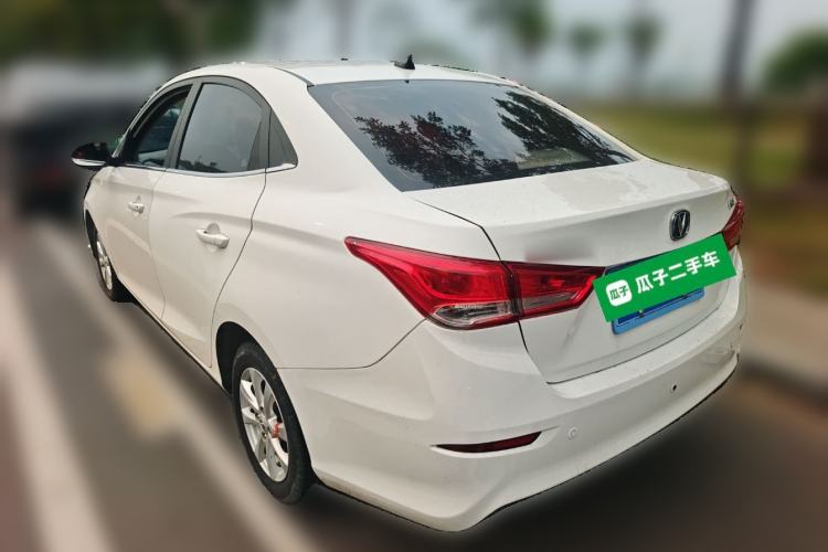 Used CHANGAN Alsvin 2018 1.5L DCT Luxury Model China V Standard Rear Left 45 Deg