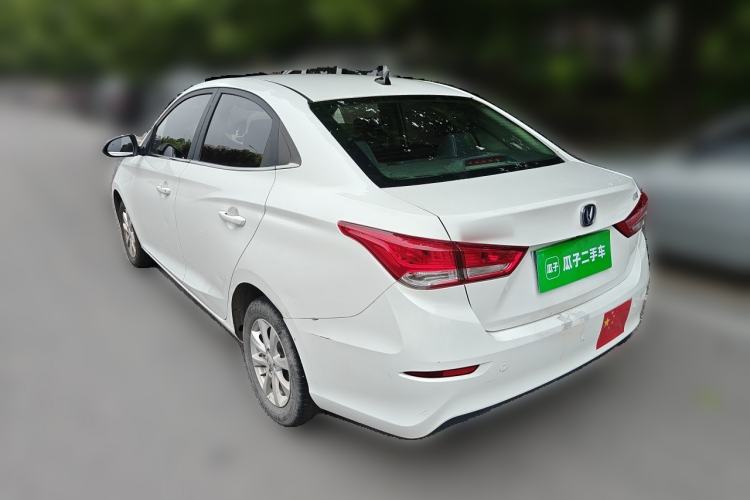 Used CHANGAN Alsvin 2018 1.5L DCT Luxury Model China V Standard Rear Left 45 Deg
