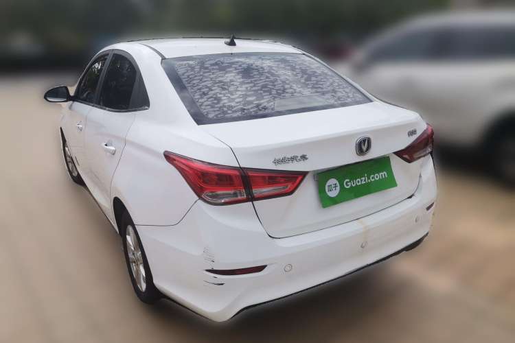 Used CHANGAN Alsvin 2018 1.4L Manual Luxury Model China V Standard Rear Left 45 Deg