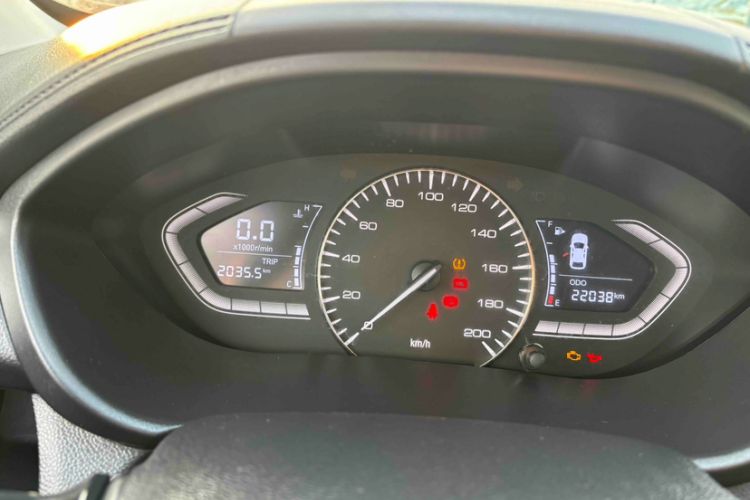 Used CHANGAN Alsvin 2019 1.4L Manual Comfort Edition China VI Standard Odometer Close Up
