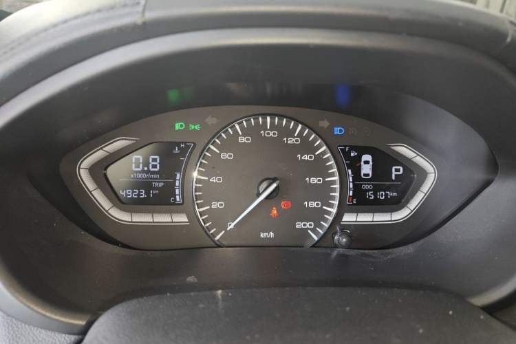 Used CHANGAN Alsvin 2019 1.5L DCT Comfort Model China VI Standard Odometer Close Up