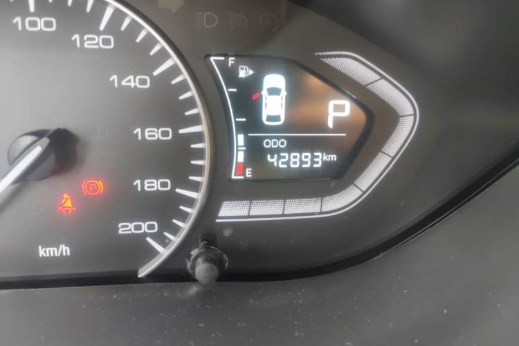 Used CHANGAN Alsvin 2019 1.5L DCT Comfort Model China VI Standard Odometer Close Up