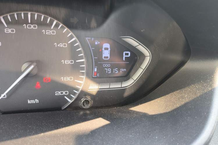 Used CHANGAN Alsvin 2019 1.5L DCT Comfort Model China VI Standard Odometer Close Up