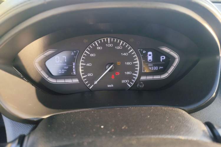 Used CHANGAN Alsvin 2019 1.5L DCT Comfort Model China VI Standard Odometer Close Up