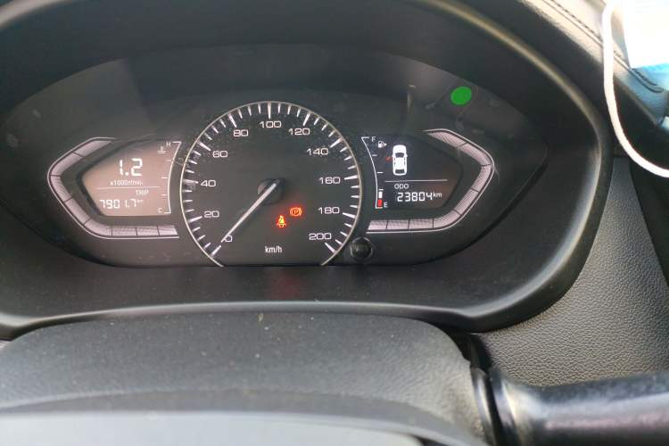 Used CHANGAN Alsvin 2019 1.4L Manual Comfort Edition China VI Standard Odometer Close Up