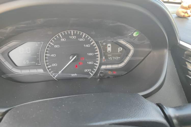 Used CHANGAN Alsvin 2019 1.5L DCT LianDong Cloud Edition Odometer Close Up