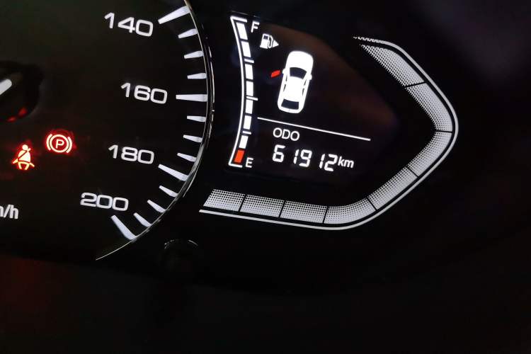 Used CHANGAN Alsvin 2019 1.4L Manual Comfort Edition China VI Standard Odometer Close Up