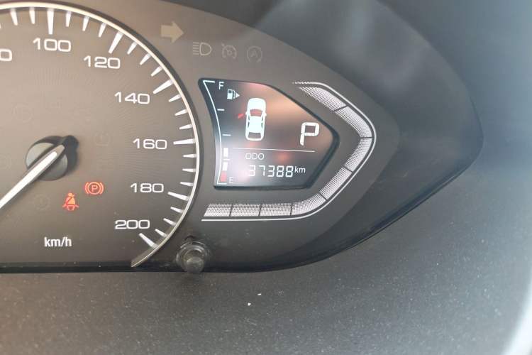 Used CHANGAN Alsvin 2019 1.5L DCT Comfort Model China VI Standard Odometer Close Up