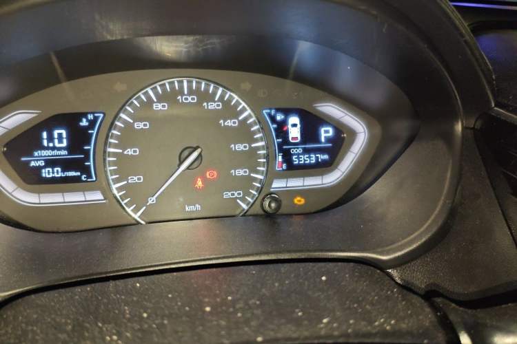 Used CHANGAN Alsvin 2019 1.5L DCT Comfort Model China VI Standard Odometer Close Up