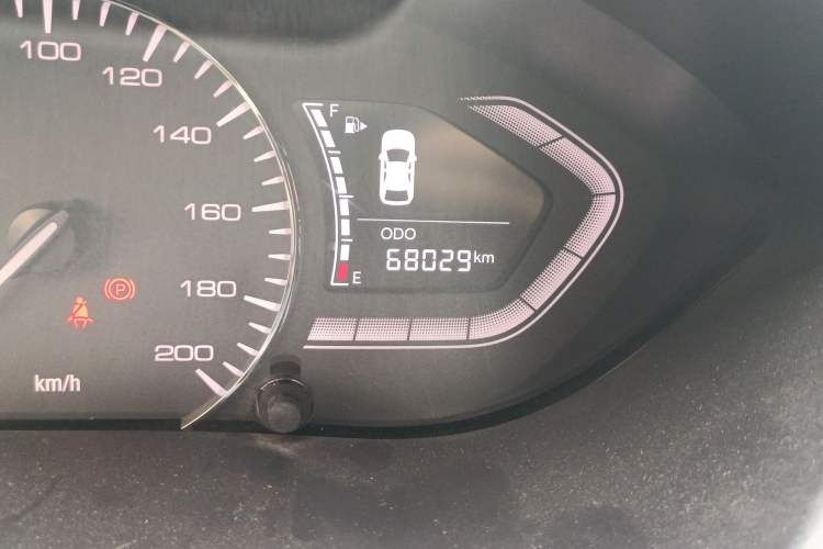Used CHANGAN Alsvin 2019 1.4L Manual Comfort Edition China VI Standard Odometer Close Up
