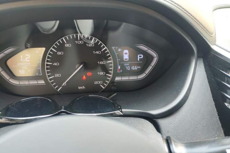 Used CHANGAN Alsvin 2019 1.5L DCT Comfort Model China VI Standard Odometer Close Up