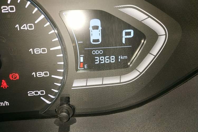 Used CHANGAN Alsvin 2019 1.5L DCT Comfort Model China VI Standard Odometer Close Up