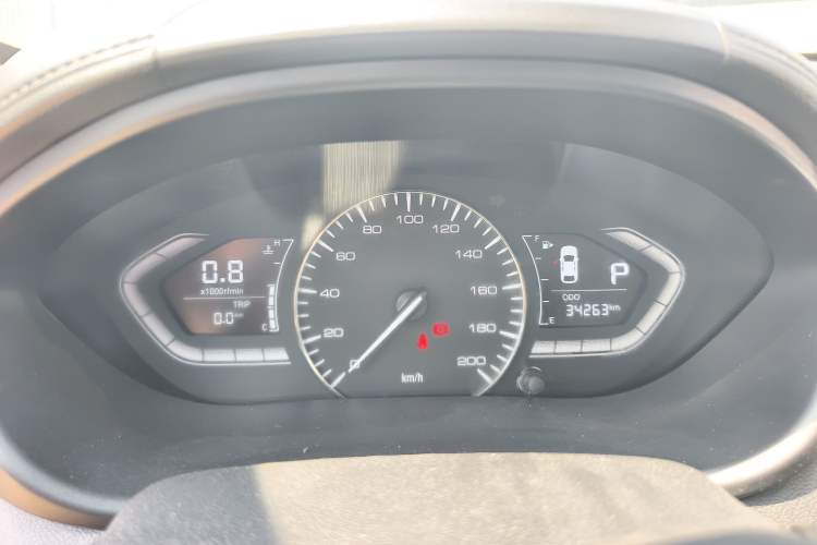 Used CHANGAN Alsvin 2019 1.5L DCT LianDong Cloud Edition Odometer Close Up