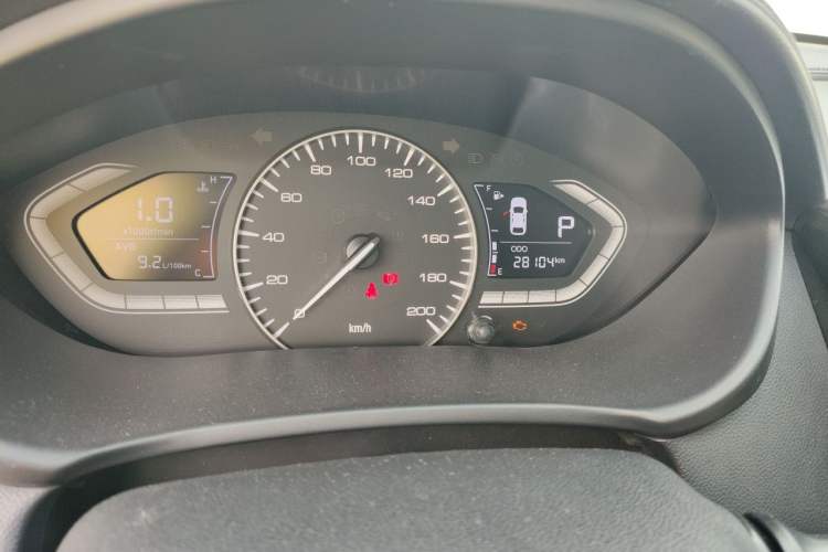 Used CHANGAN Alsvin 2019 1.5L DCT LianDong Cloud Edition Odometer Close Up