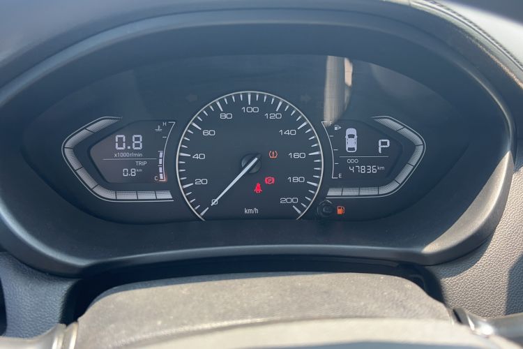 Used CHANGAN Alsvin 2019 1.5L DCT Comfort Model China VI Standard Odometer Close Up