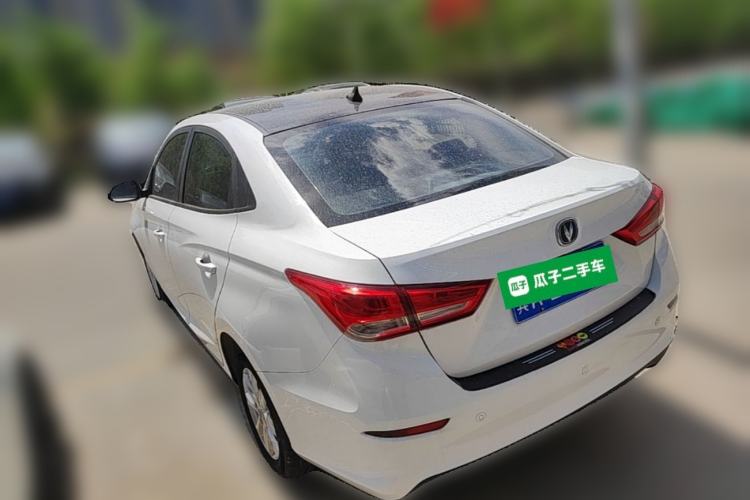 Used CHANGAN Alsvin 2019 1.5L DCT Luxury Version China VI Standard Rear Left 45 Deg