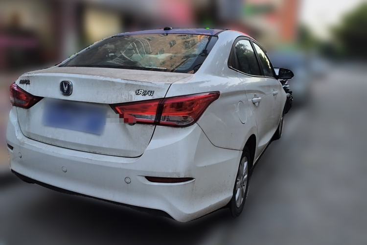Used CHANGAN Alsvin 2019 1.5L DCT Luxury Version China VI Standard Rear Right 45 Deg